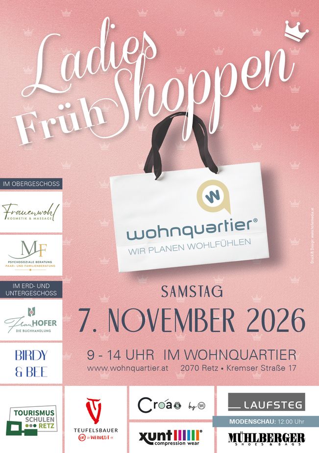 Flyer Ladies Frühshoppen A5 2026
